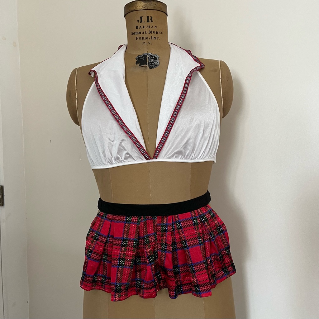 Fantasy Lingerie Womens School Girl Outfit